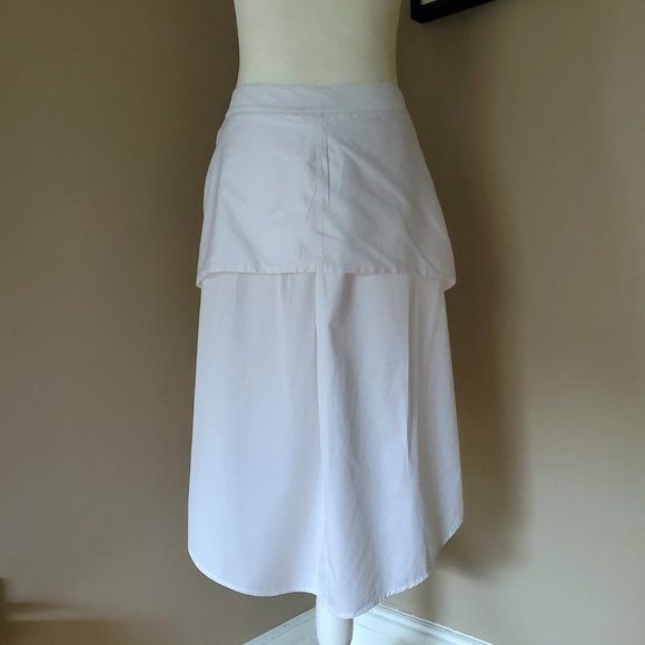 Alexander Wang Sleeve Tied White Skirt Size 4 EUC - Picture 7 of 16